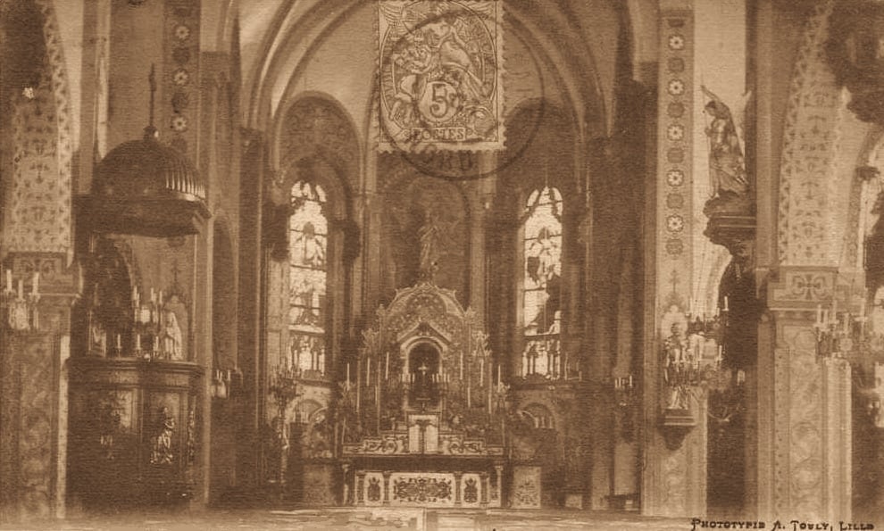 Intérieur de l'église Saint Jean Baptiste de Baisieux Sin Intérieur de l'église Saint Jean Baptiste de Baisieux Sin