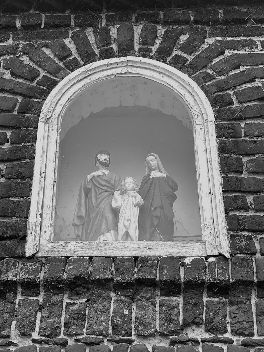 Niche religieuse au Manoir D'Ogimont