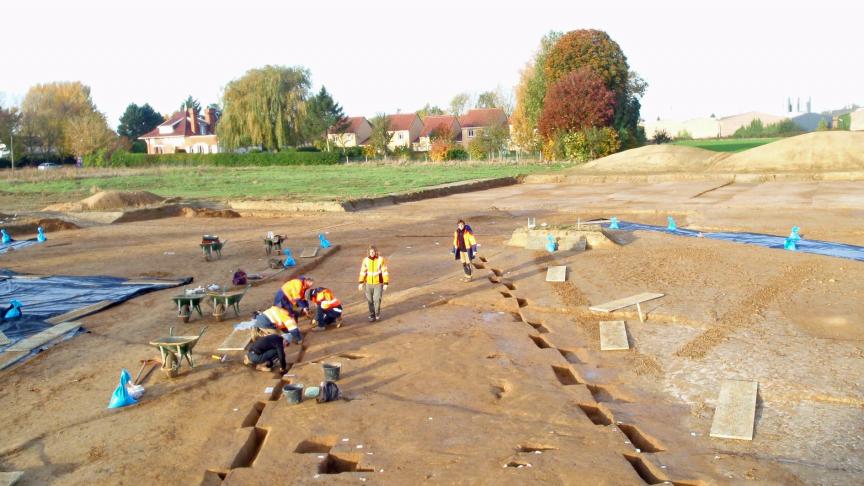 Fouilles archéologiques à Baisieux